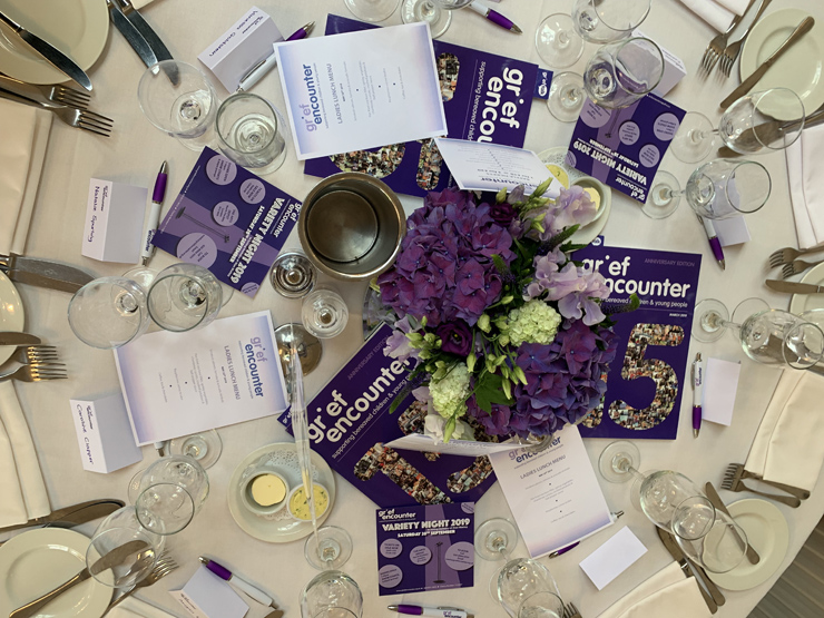 Grief Encoutner Ladies Lunch table 2019